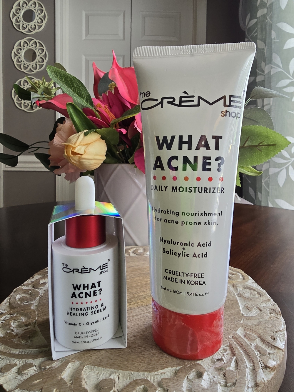 The CREME Shop WHAT ACNE? Daily Moisturizer & Hydrating Serum